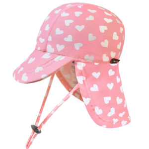 Baby Sun Protection Swim Hat Toddler Beach Hats UPF 50+ Outdoor Hat for Girls  0-3 Years