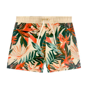 Boys Stretchy Swim Trunks Elastic Boardshort Bathing Suits Swim Shorts with Pockets