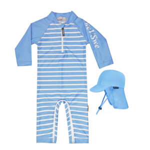 Baby Girl/Boy Swimsuit Toddler Rashguard With Hat Crotch Zipper UPF 50+ Infant Bathing Suit Easy Diapper Change