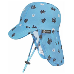 Baby Sun Protection Swim Hat Toddler Beach Hats UPF 50+ Outdoor Hat for Girls Boys 0-3 Years